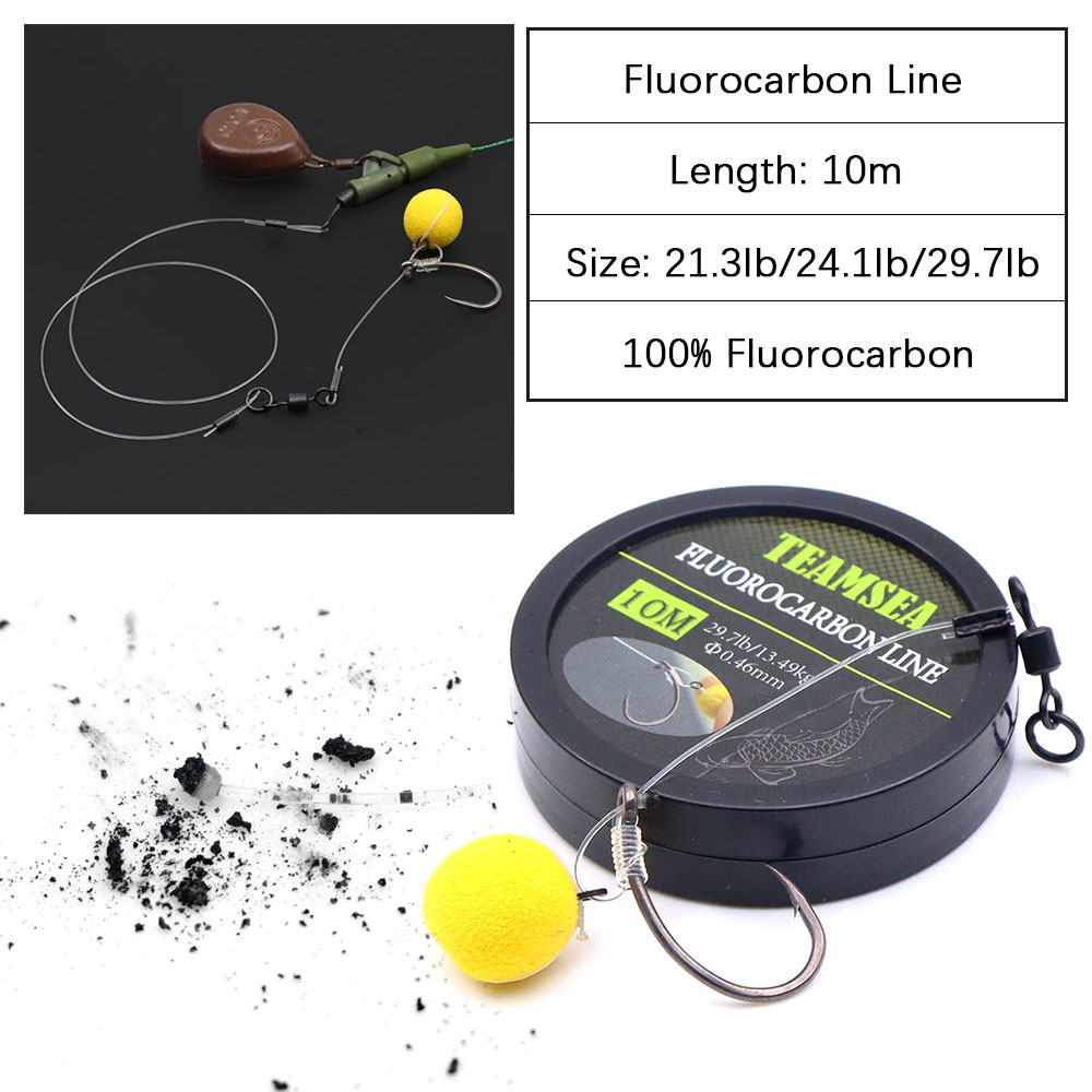 Fluorocarbon Line - 10 m Florokarbon Kaplama Sazan olta