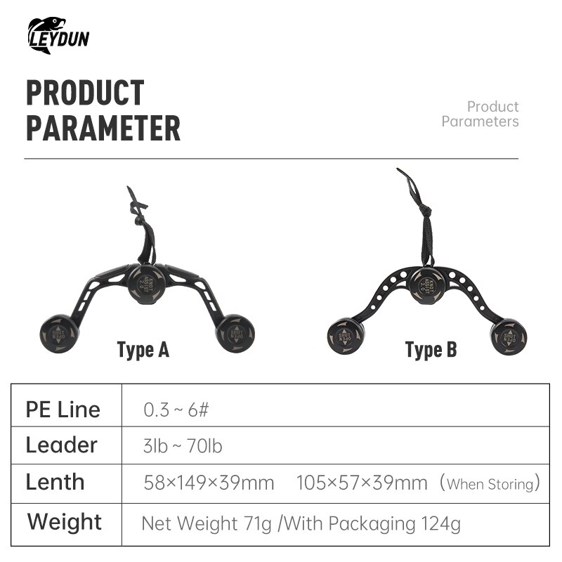 LEYDUN balıkçılık araçları GT  - Fishing Line Winder incelemesi ve fiyatı