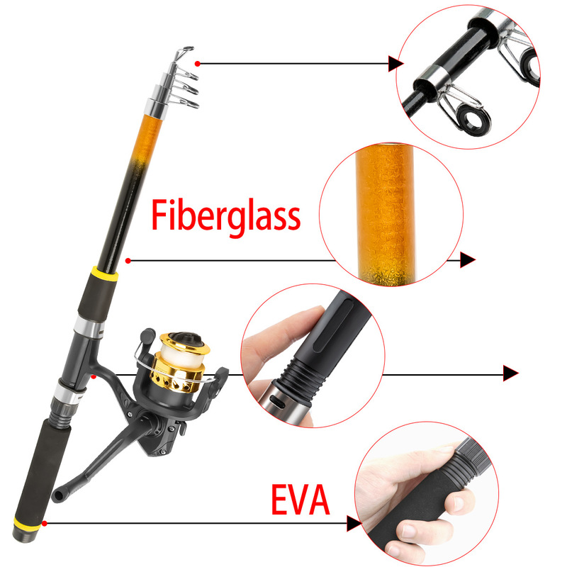 Teleskopik Olta Seti Fiberglas - Freshwater Line incelemesi ve fiyatı